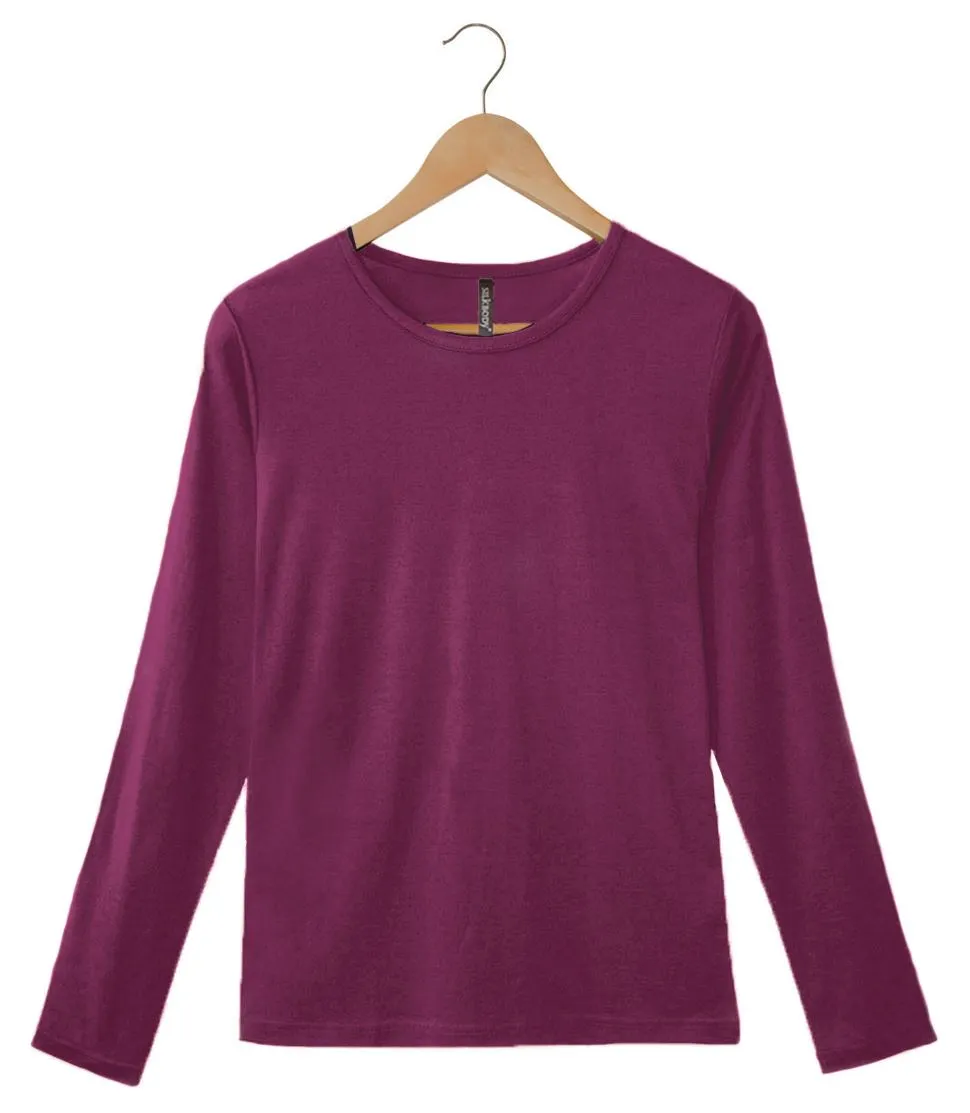 Silkspun Long Sleeve Crew