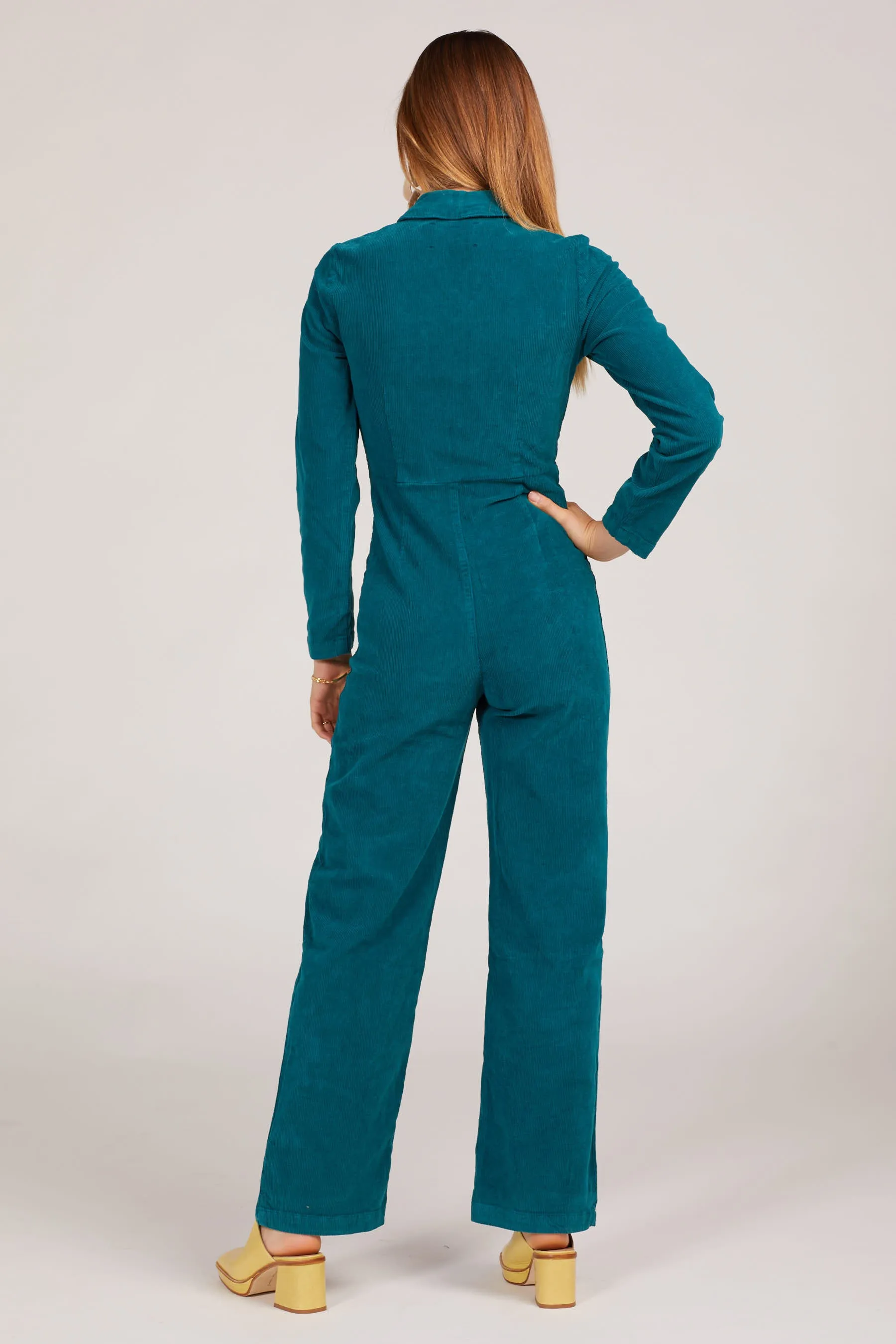 Smoke Green Paufe Jumpsuit