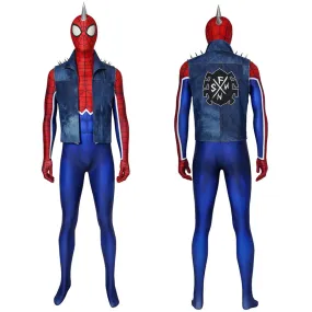 Spider-Man: Across the Spider-Verse Spider-Punk Cosplay Costume