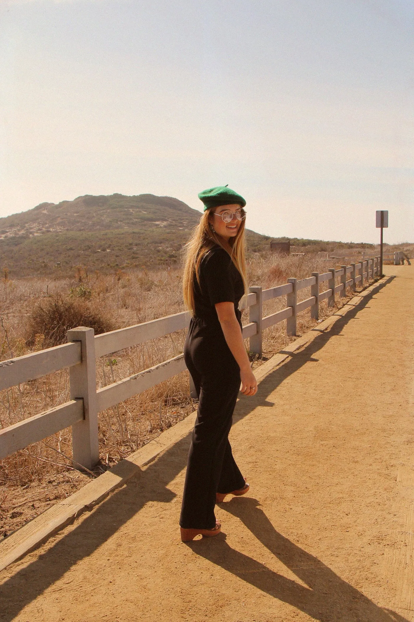 The California Shake Jumpsuit in Black