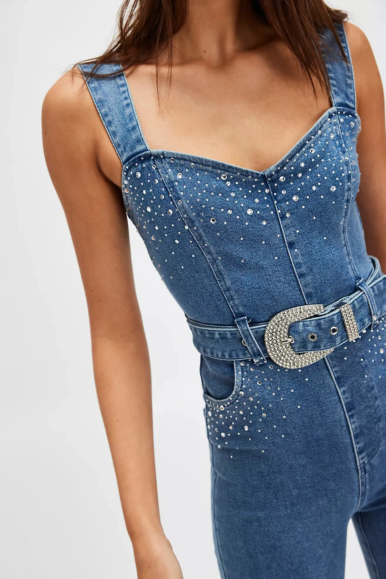 Venetian Rhinestone Jumpsuit