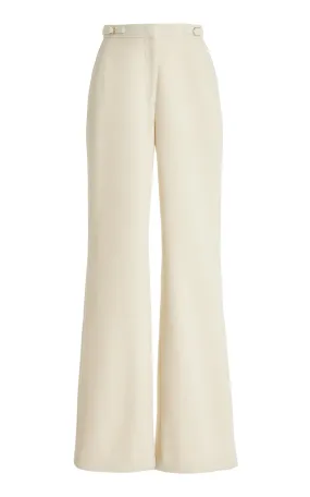 Vesta Pant in Ivory Cashmere Corduroy