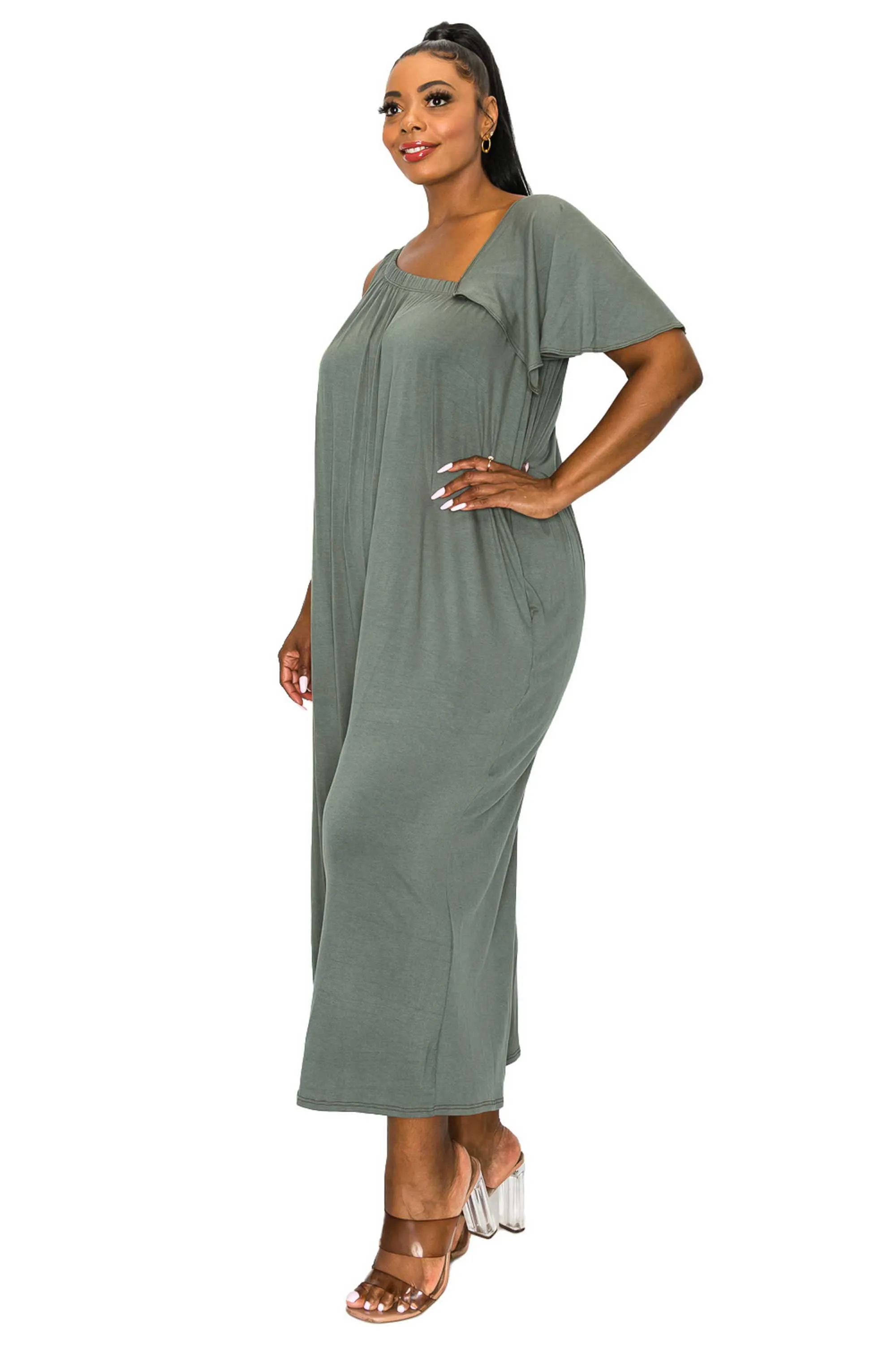 Willow Wide-Legged Pocket Jumpsuit